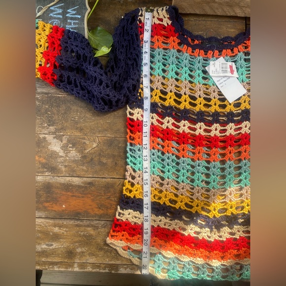 217-You Are Bella-eautiful ❤️ Anna Bella Multi Colour Blouse - Picture 5 of 6